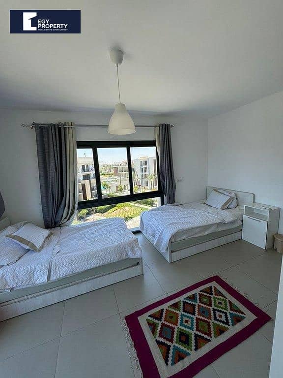 Fully furnished Chalet for sale in marassi north coast ready to move - Več