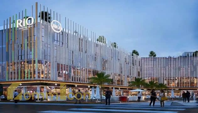 Commercial shop for sale, ground floor, interior and exterior spaces in Rio Complex Mall directly on Sadat Axis - Fifth Settlement, New Cairo. - Ansicht 6