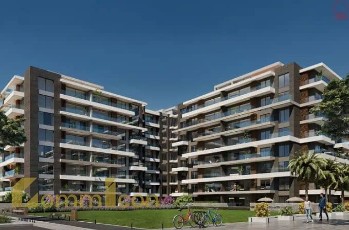 Apartment for sale with only 5% down payment in the compound El PATIO VIDA near the American University and the Golden Square, New Cairo - 6th of October - Widok 3