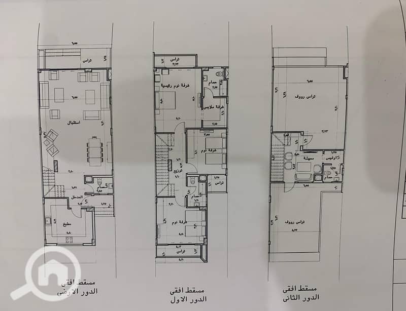 Townhouse for sale in the Administrative Capital, Boardwalk, immediate delivery - Ansicht 3