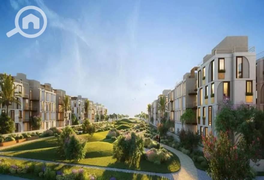 Fully finished apartment for sale with air conditioners in New Zayed, Solana Compound by Ora, with installment plans up to 10 years. - Widok 5