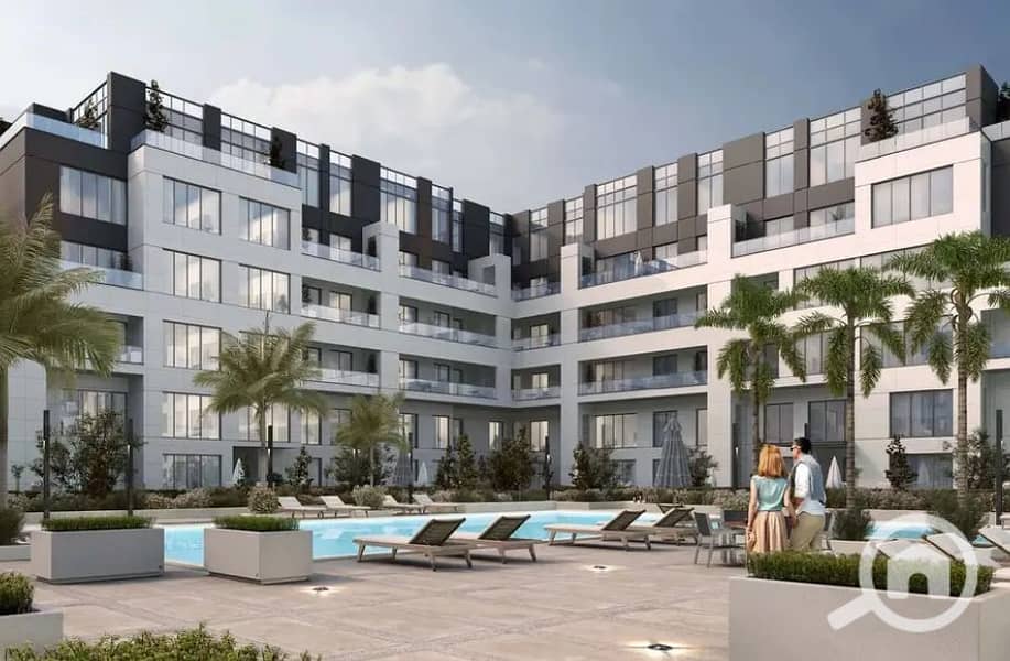 Fully finished apartment with air conditioning for sale in Sheikh Zayed on El Nozha Street, in Alkarma Kay Compound - Ansicht 3