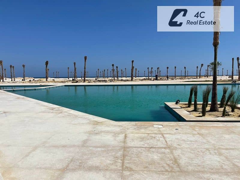 For sale with lowest price for chalet 105m corner available with installments in best location win seashore north coast hyde park - Vista 5