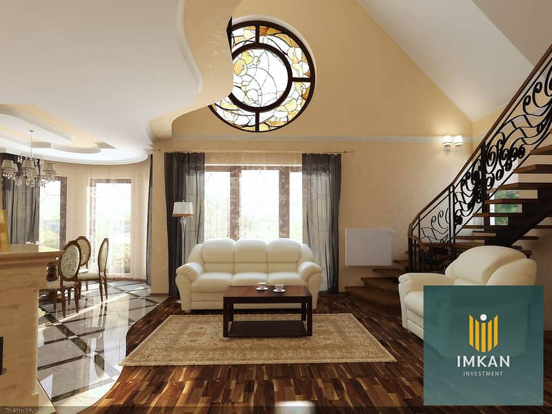 Finished villa for sale in a prime location within La Vista El Patio Town Compound, next to the American University. - Visning 2
