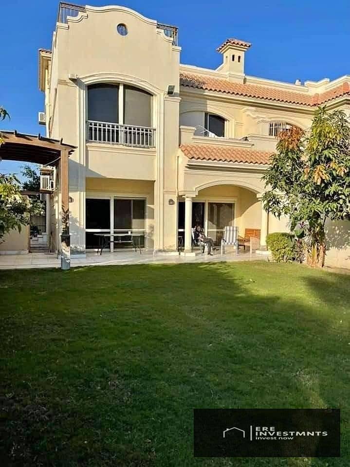 Twin house for sale in Al Patio 2, La Vista, Fifth Settlement at the price of an apartment - immediate delivery - bargain price - Ansicht 3