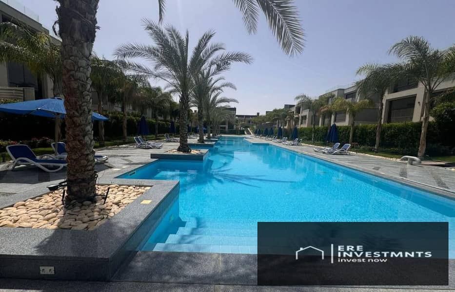 Twin house for sale in Al Patio 2, La Vista, Fifth Settlement at the price of an apartment - immediate delivery - bargain price - Ansicht 6