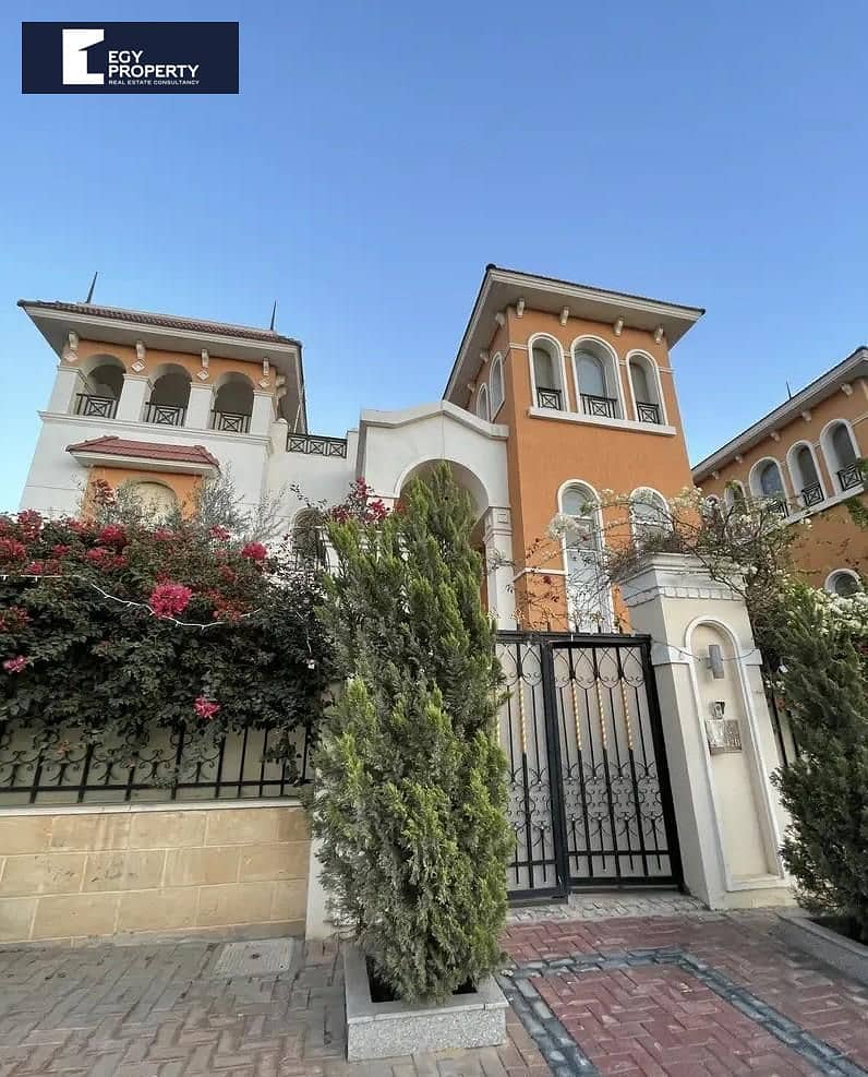 Super Lux Standalone For Sale In Al Diyar Compound - New Cairo , Furnished - Aanzicht 3