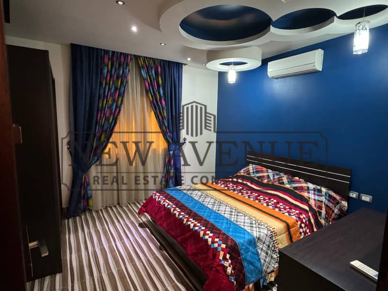 luxury Apartment For sale Fully furnished with Kitchen cabinets and Ac's in Narges Omarat - new cairo - Mehr