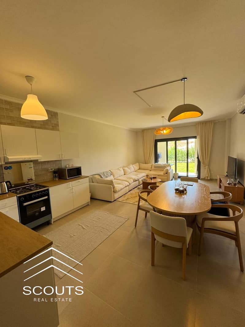 150m² chalet with 3 bedrooms and a private garden, fully finished, for sale in Lavista Bay East North Coast compound. - Ansicht 4