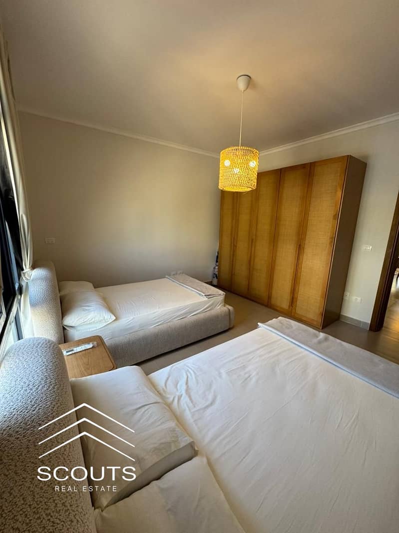 150m² chalet with 3 bedrooms and a private garden, fully finished, for sale in Lavista Bay East North Coast compound. - Ansicht 6