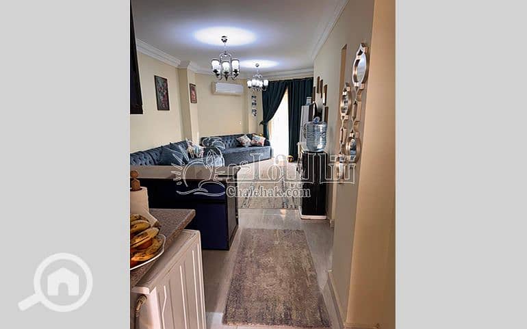 Fully furnished chalet for sale in La Sirena Palm Beach – J, Ain Sokhna – pohled 3