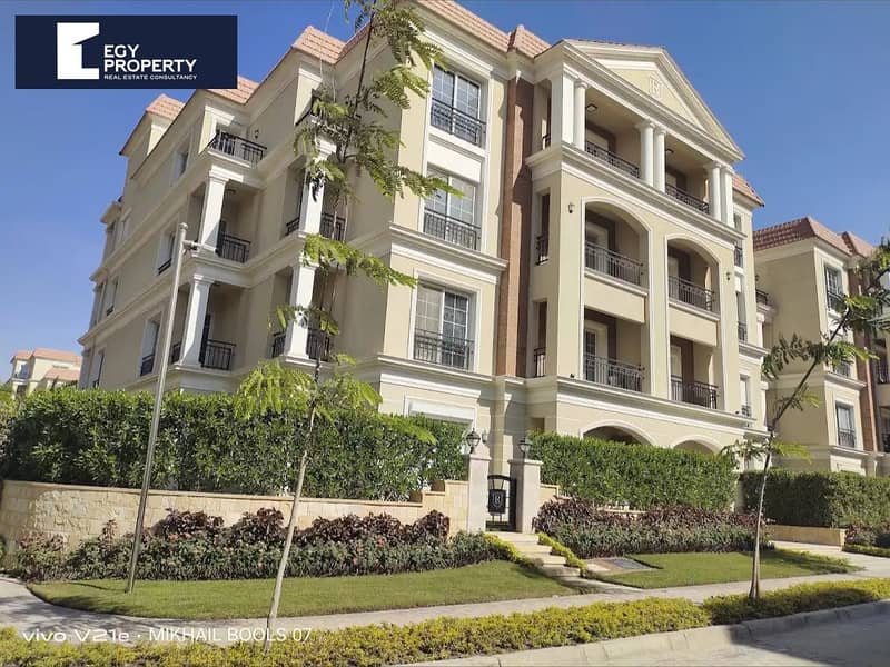Apartment for sale in Regents park 5th settlement New Cairo with open view and ready to move - Fler