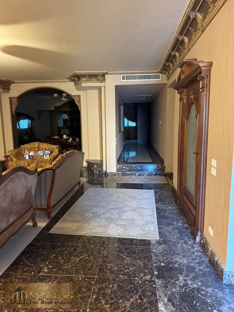 Villa for Sale in New Cairo First Settlement Public Security Compound 520 sqm Elevator Duplex Apartments Roof Furnished Parking - Ansicht 4