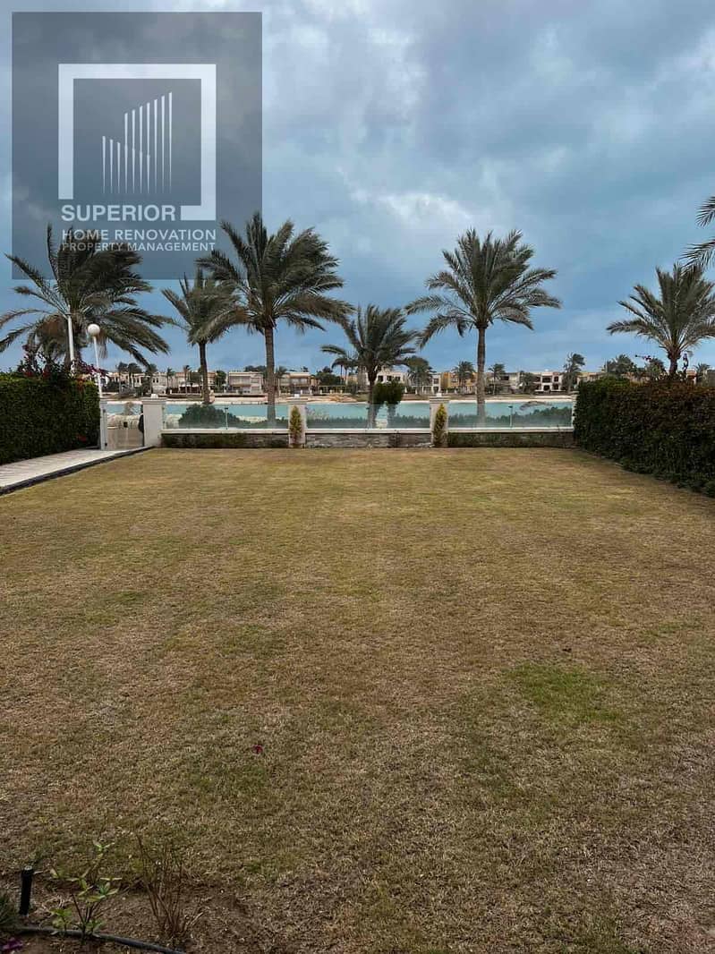 Villa for Sale – Marina 5, North Coast Prime location First row directly on the sandy lagoon Modified Sawsan model - Więcej