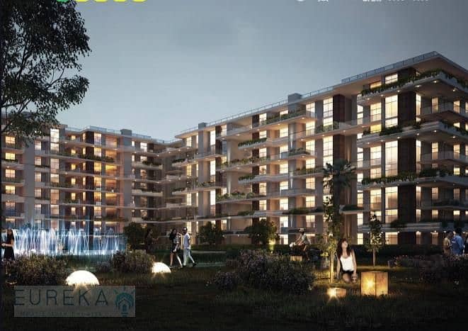 Luxury apartment (32% discount) with a landscape view for sale in the most prestigious compound in the heart of the New Administrative Capital, - Aanzicht 5