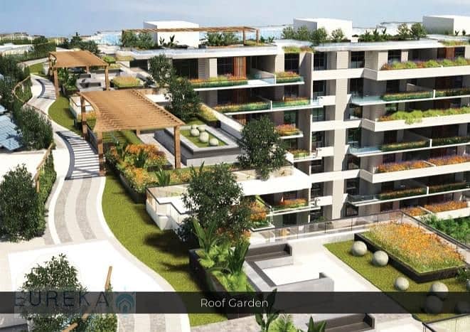 Luxury apartment (32% discount) with a landscape view for sale in the most prestigious compound in the heart of the New Administrative Capital, - Aanzicht 6