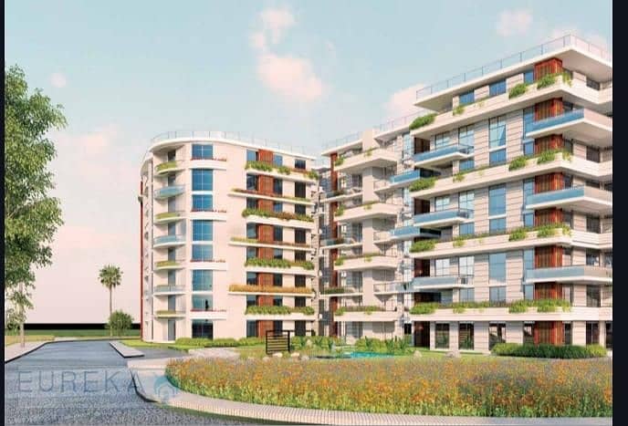 Luxury apartment (32% discount) with a landscape view for sale in the most prestigious compound in the heart of the New Administrative Capital, - Meer