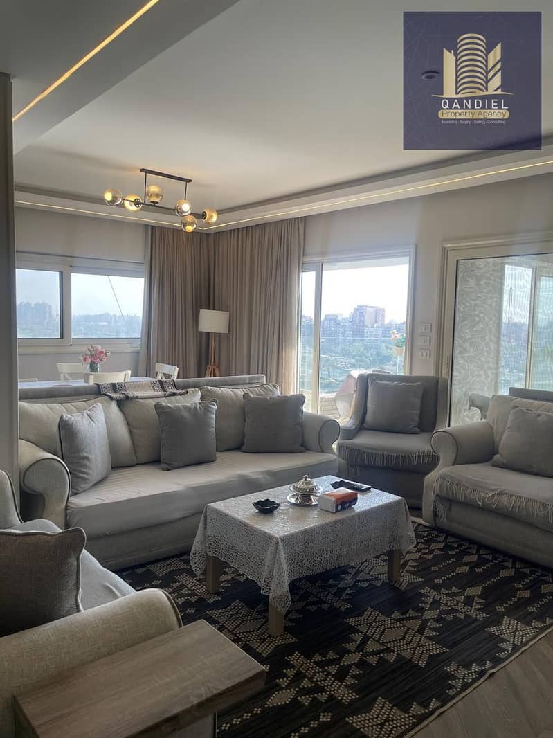 Luxury Nile View Apartment for Sale – El Manial A rare opportunity to own a premium apartment with a direct panoramic view of the Nile, - Ansicht 2