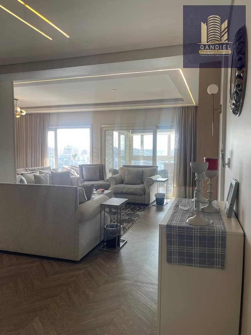 Luxury Nile View Apartment for Sale – El Manial A rare opportunity to own a premium apartment with a direct panoramic view of the Nile, - Ansicht 5