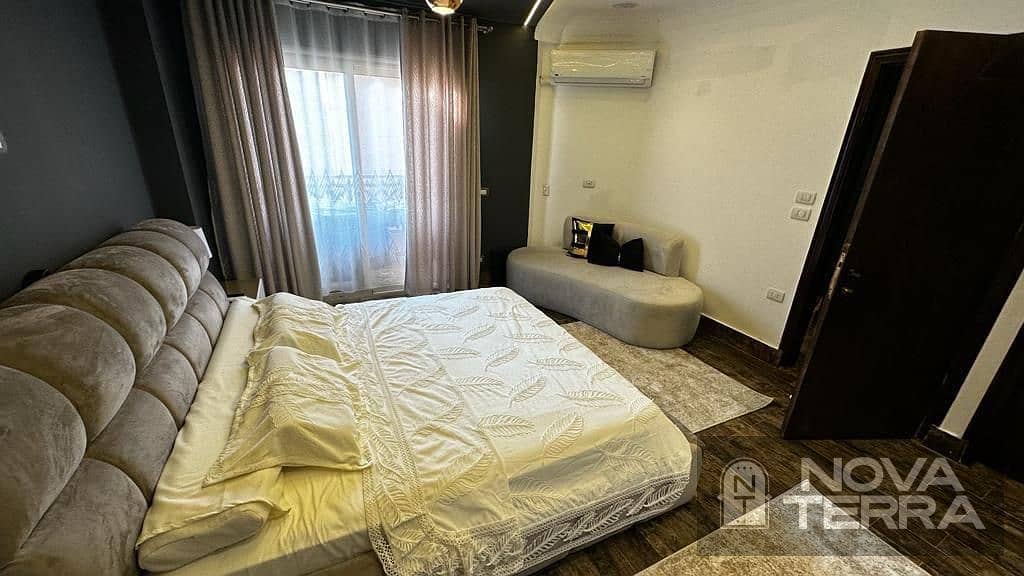 Apartment for sale, 110 square meters, finished to a super deluxe standard in Garden City, Hadayek October. – pohled 3