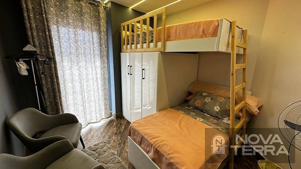 Apartment for sale, 110 square meters, finished to a super deluxe standard in Garden City, Hadayek October. – pohled 5