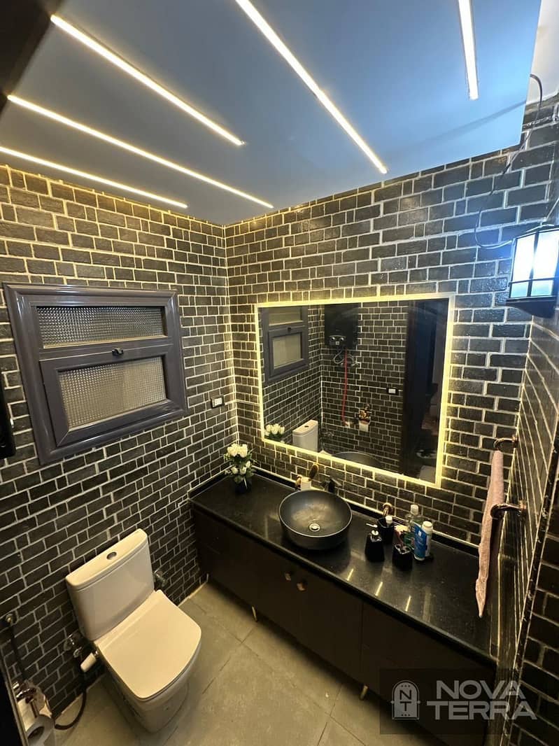 Apartment for sale, 110 square meters, finished to a super deluxe standard in Garden City, Hadayek October. – další