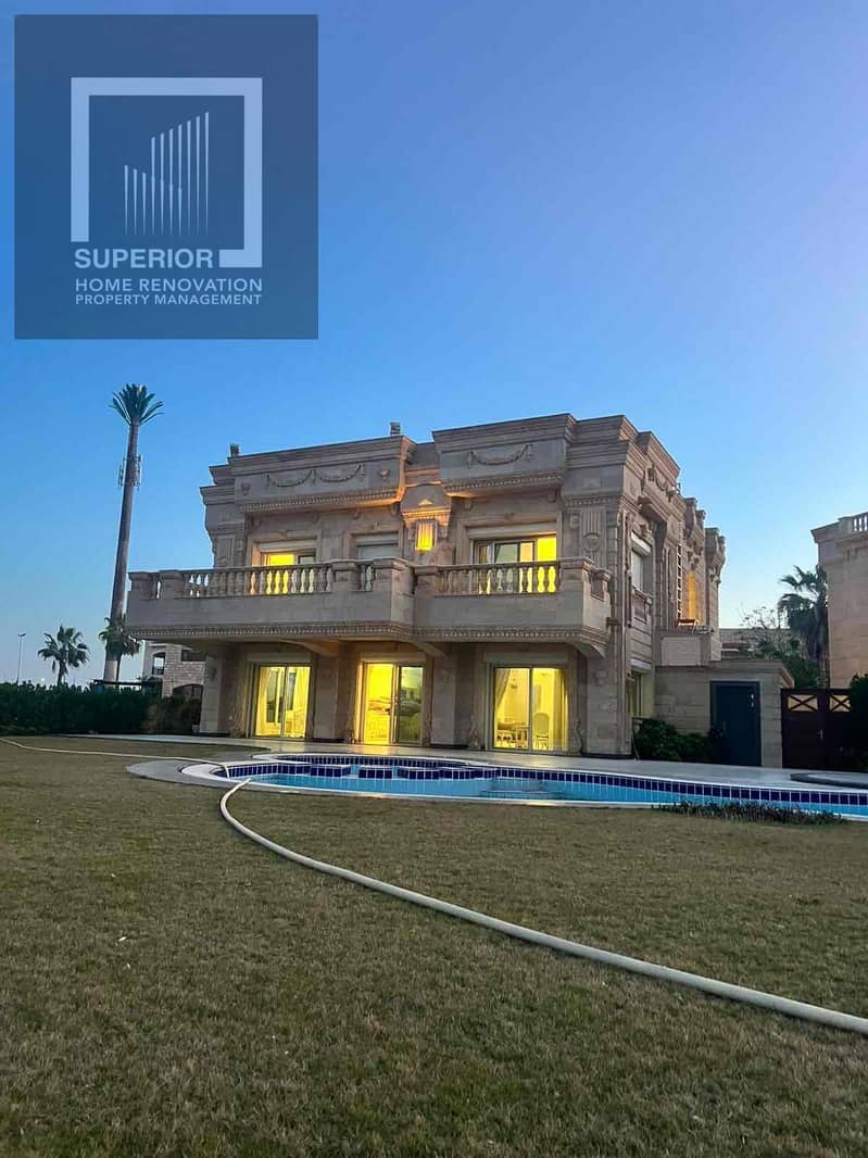 Palace for Sale – Marina 5, North Coast Prime location – First row directly on the sea – pohled 2