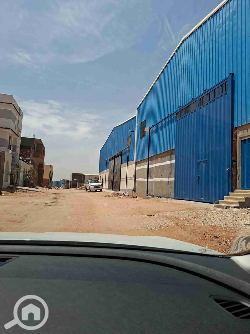 Warehouse for rent 1200 meters, Belbeis Road, 10th of Ramadan, next to the pasta factory - Ansicht 3