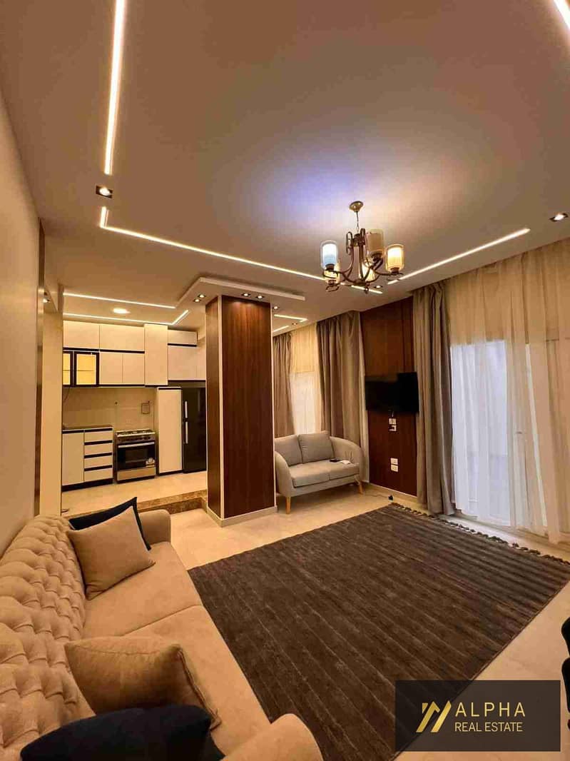 Fully Furnished Apartment for Rent in El Narges Prime Location Ready to Move - Widok 2