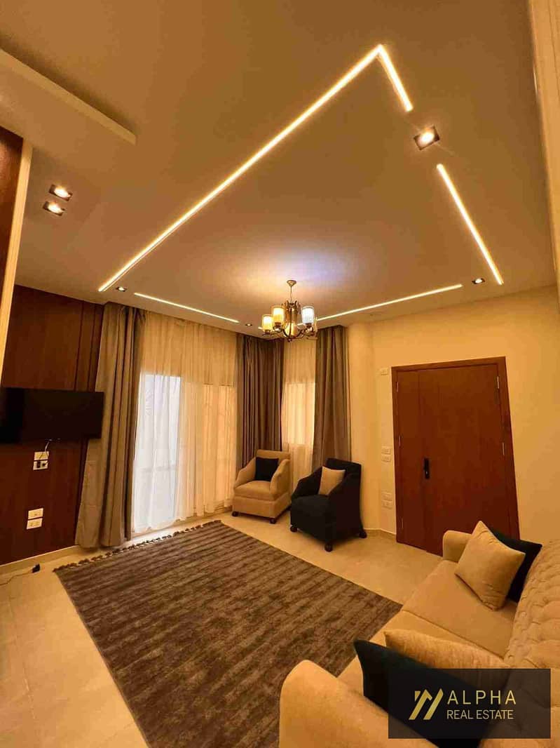 Fully Furnished Apartment for Rent in El Narges Prime Location Ready to Move - Widok 3