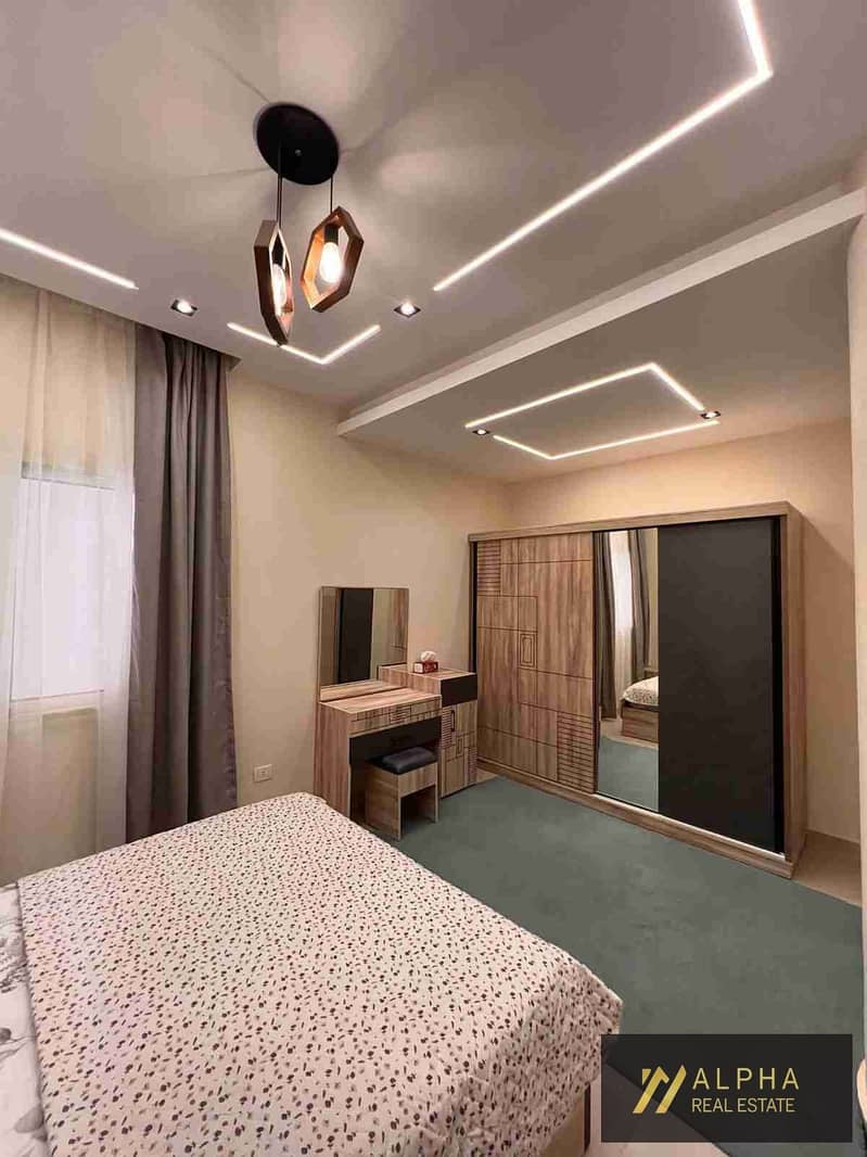 Fully Furnished Apartment for Rent in El Narges Prime Location Ready to Move - Widok 6