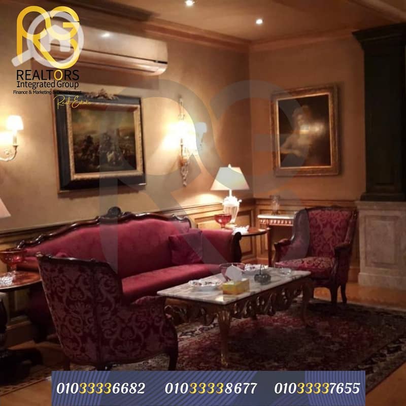 Independent villa for sale 1550m in Mina Garden City compound, high super lux with 7 years facilitation. - Ansicht 4