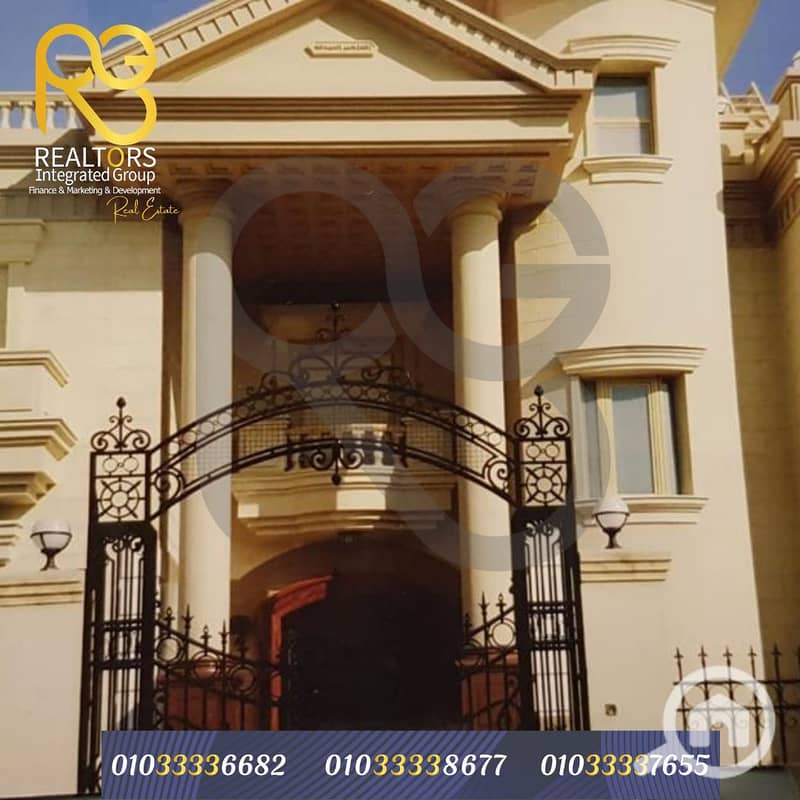 Independent villa for sale 1550m in Mina Garden City compound, high super lux with 7 years facilitation. - Ansicht 6