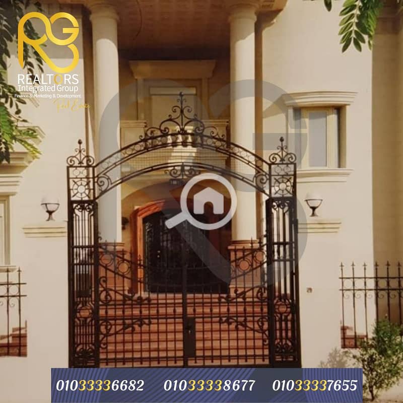 Independent villa for sale 1550m in Mina Garden City compound, high super lux with 7 years facilitation. - Mehr