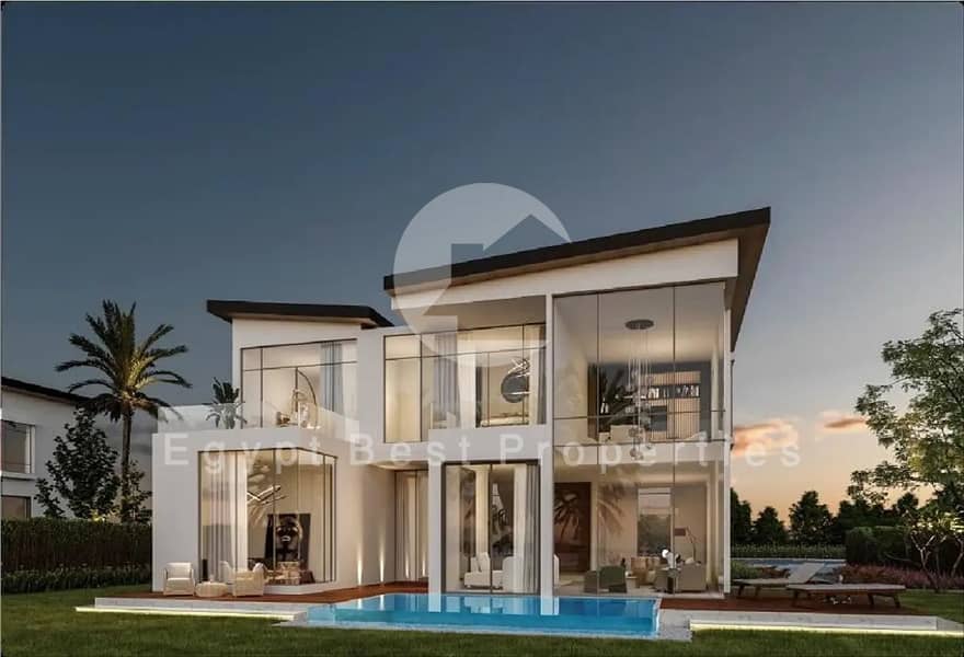 Investment Opportunity in Ras El Hekma | Lagoon View Chalet in Cali Coast with 5% Down Payment & Long Installments - Mehr