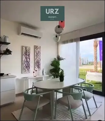 3bedroom chalet with sea view finished and ready for immediate with installments over 8 years in the North Coast near Playa Zahra and Hacienda Bay