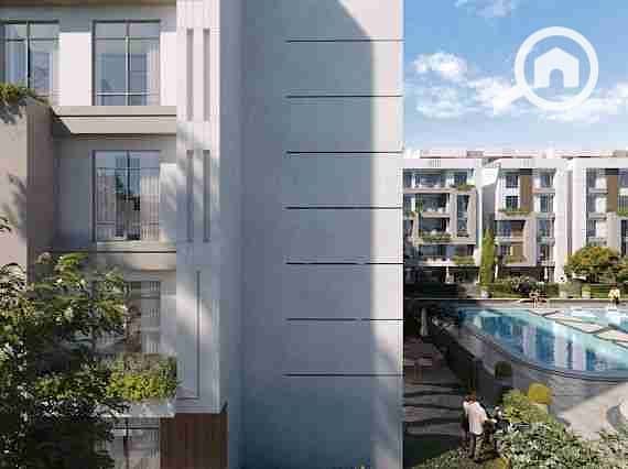 A fully finished apartment with air conditioning and a kitchen directly across from Madinaty. - Widok 6