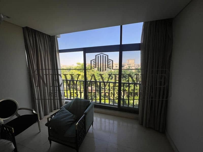 Delivered apartment fully furnished in water way 1 New Cairo - Mehr