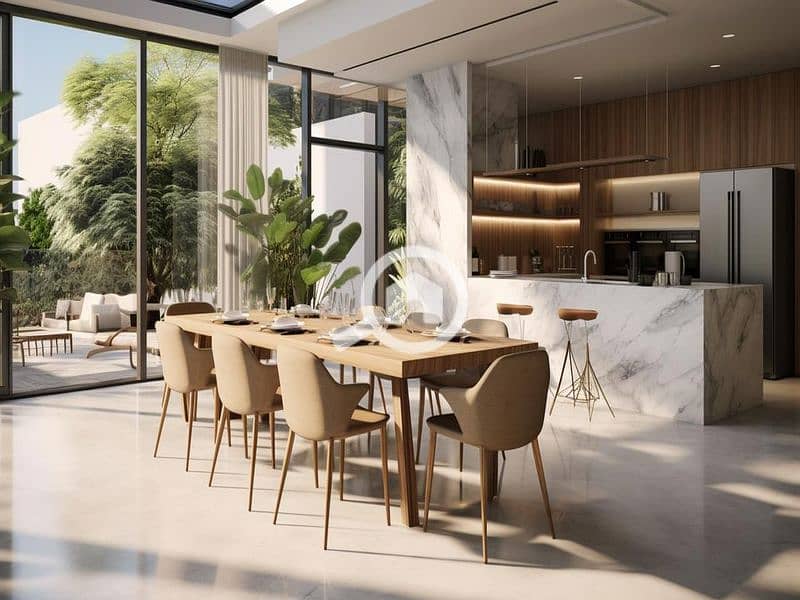 fully finished serviced apartment with Acs and kitchen included, for sale in Sheikh Zayed,with a 5% down payment located next to Hassa Allam – pohled 6