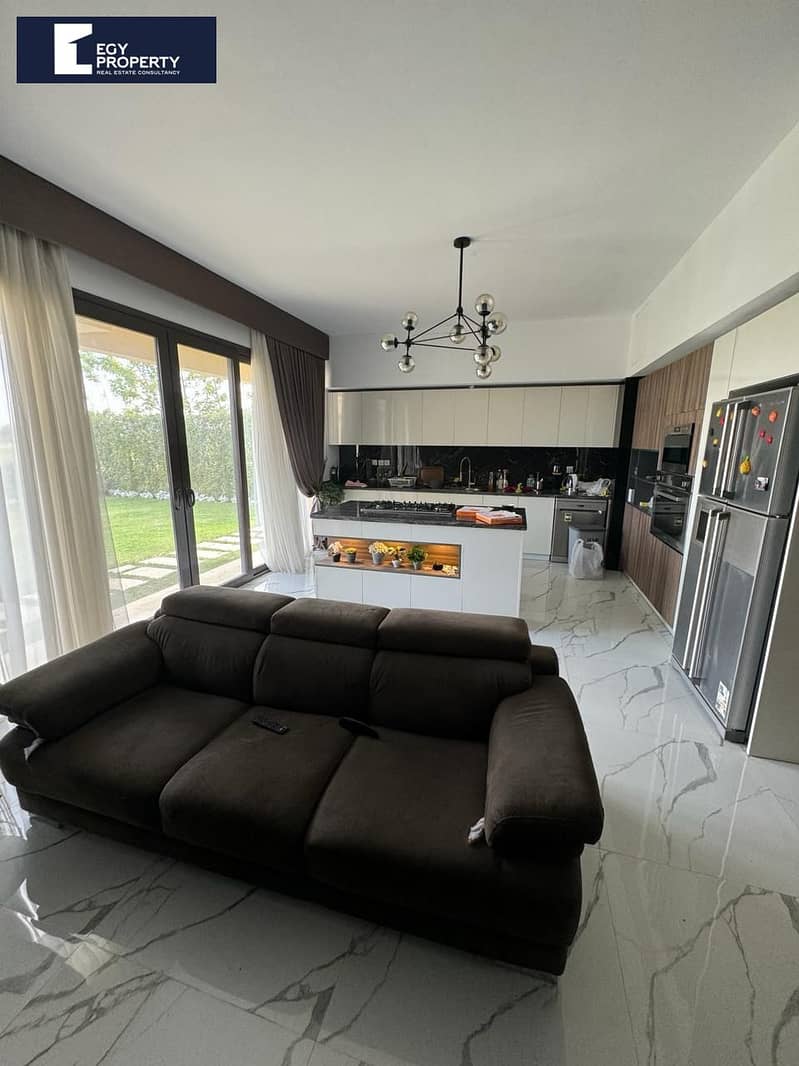 Duplex for sale, Fully Finished with Furnished Golf View RTM in Marassi - North Coast - Widok 2