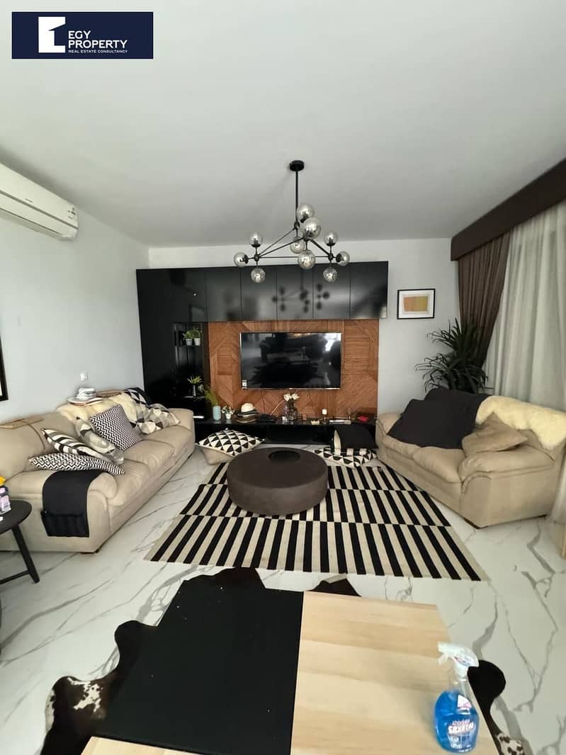 Duplex for sale, Fully Finished with Furnished Golf View RTM in Marassi - North Coast - Widok 3