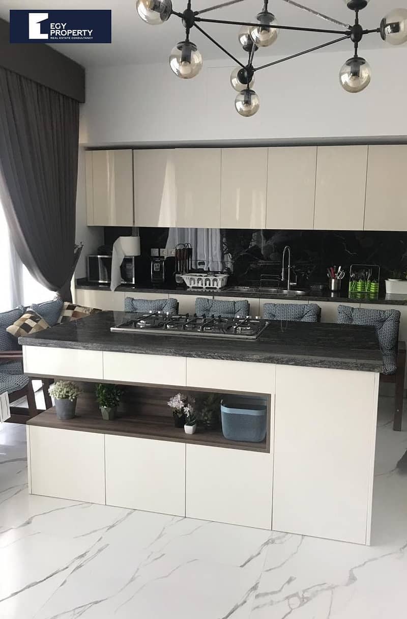 Duplex for sale, Fully Finished with Furnished Golf View RTM in Marassi - North Coast - Widok 5