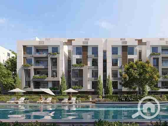 An amazing apartment fully finished with air conditioning and a kitchen directly in front of Madinaty. - Ansicht 2