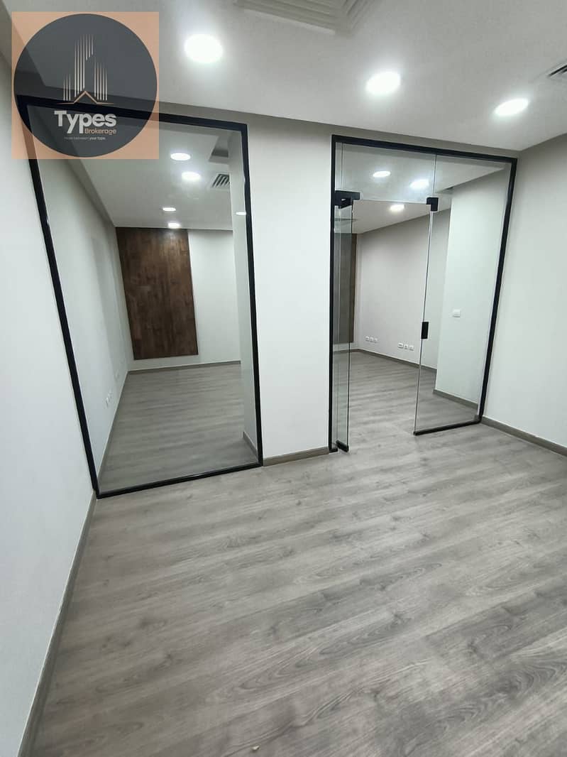 Office space for rent in Tarifium Mall, Sheikh Zayed, facing Americana Plaza and Capital Mall. The space is 88 square meters and includes two rooms - Ansicht 5