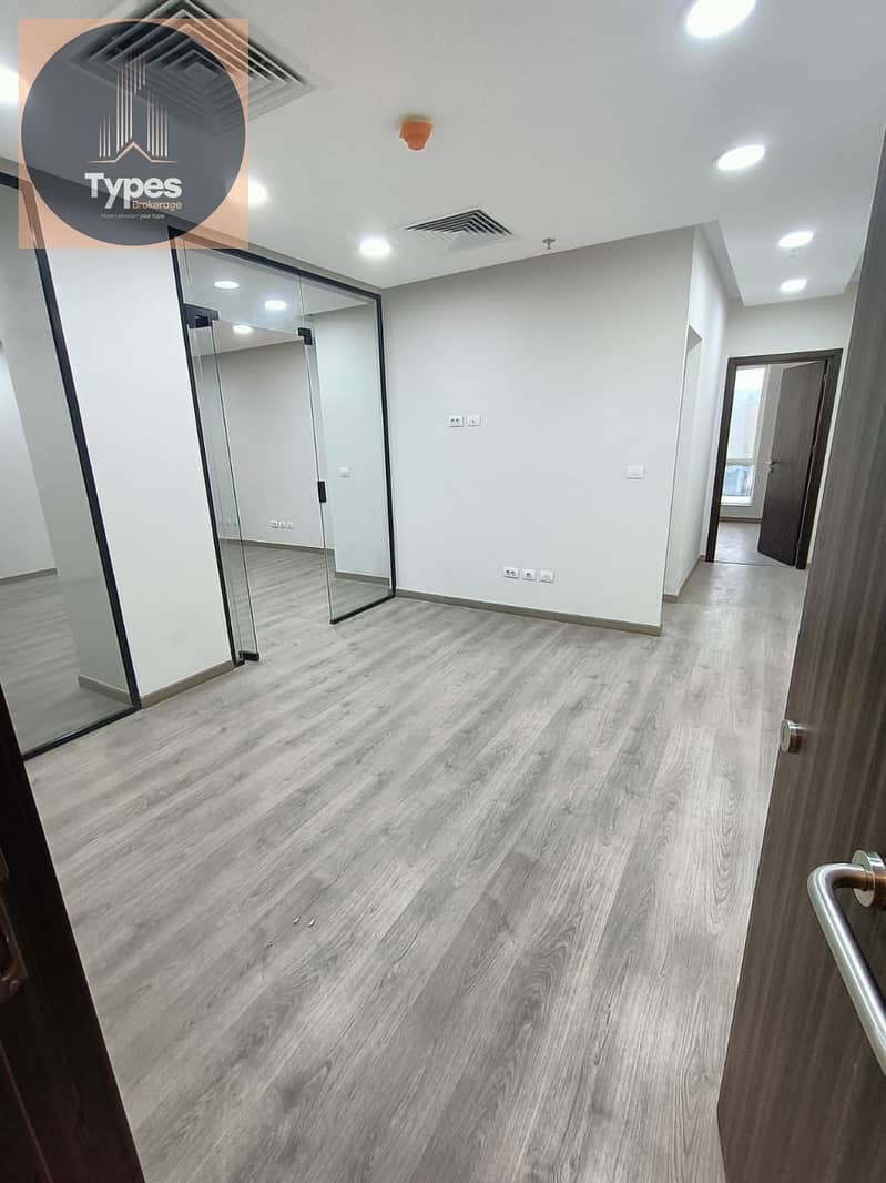 Office space for rent in Tarifium Mall, Sheikh Zayed, facing Americana Plaza and Capital Mall. The space is 88 square meters and includes two rooms - Ansicht 6