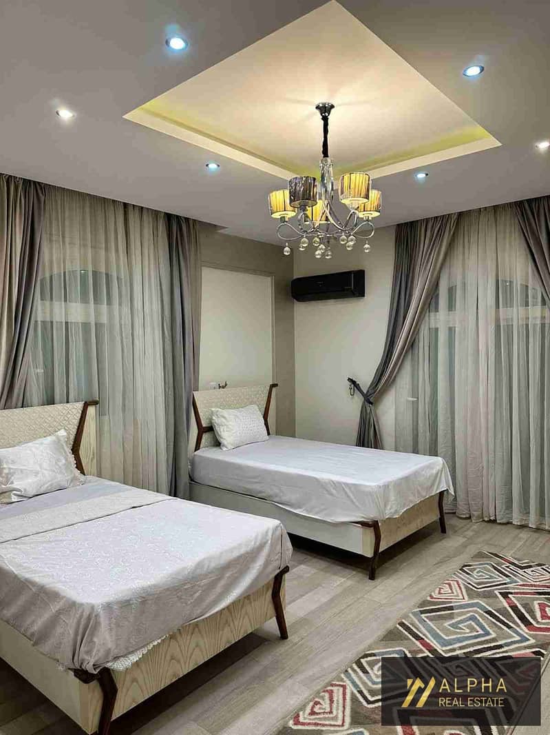 First Use Apartment for Rent in First Settlement Yasmeen Prime Location Spacious Layout - Widok 6