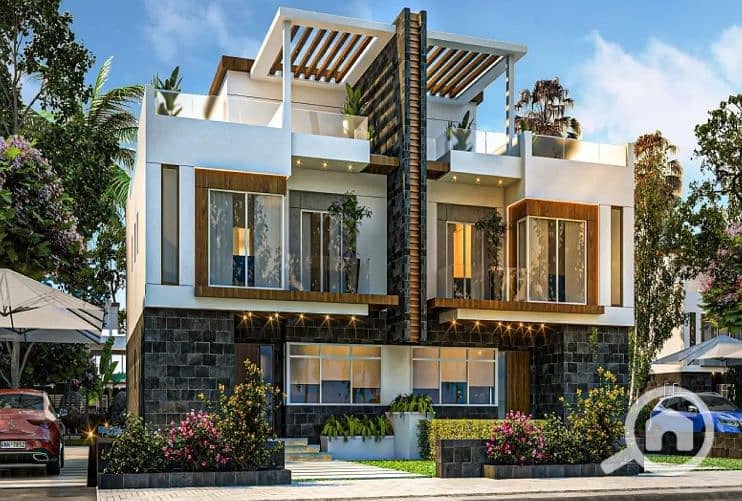 Townhouse for sale in a prime location in V Level Compound, Sheikh Zayed, on elevated land directly in front of Beverly Hills - Ansicht 6