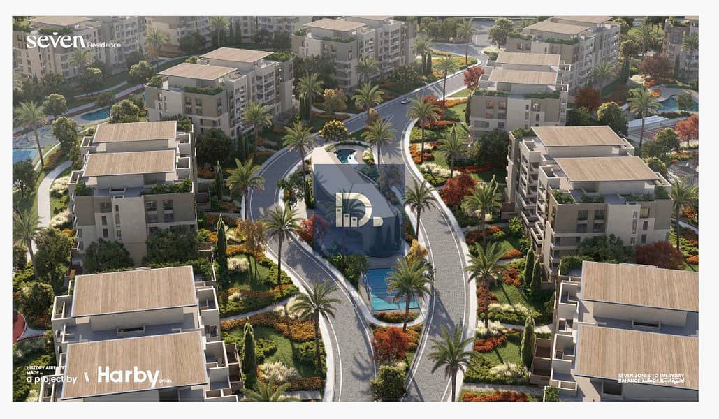 Why buy in a "project under construction" while you're worried? At SEVEN Residence from "Harbi Group," we have linked your installments to the progress on the ground. Own in a complete compound. - Ansicht 3
