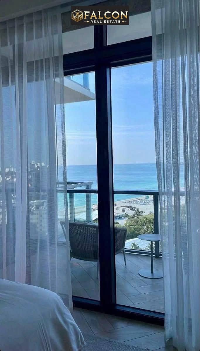 Down 150,000 +In front of the towers, an apartment for sale in New Alamein, North Coast, triple view of the lagoon and Alamein Towers - Prikaz 3