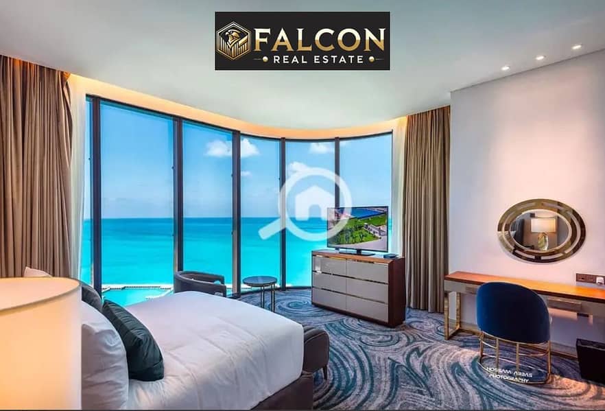 Down 150,000 +In front of the towers, an apartment for sale in New Alamein, North Coast, triple view of the lagoon and Alamein Towers - Prikaz 4